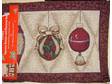 Holiday Ornaments Table Runner & Matching Placemats